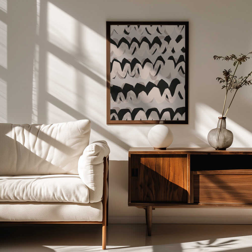 Zigzag Symphony Poster