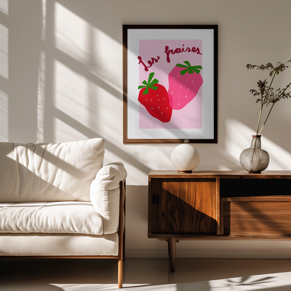 Les Fraises Poster