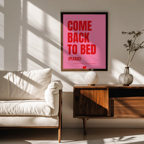 Come Back to Bed Poster