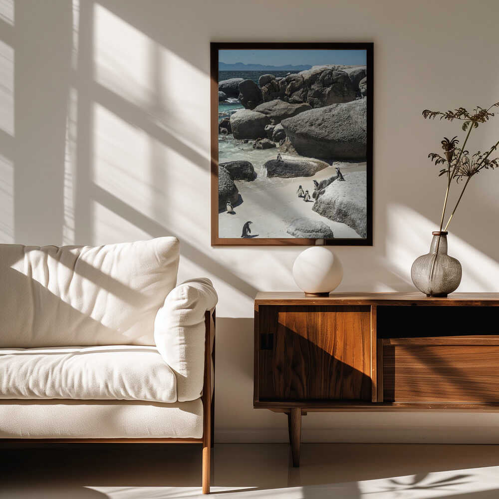 Penguin Cove Serenity Poster