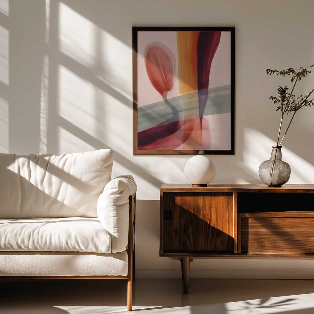 Flowing Hues Poster