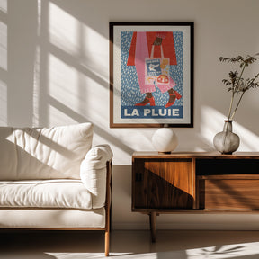 La Pluie French Style Poster