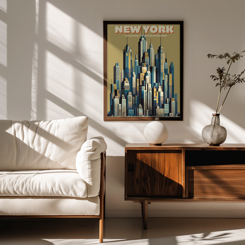 New York Skyline Poster