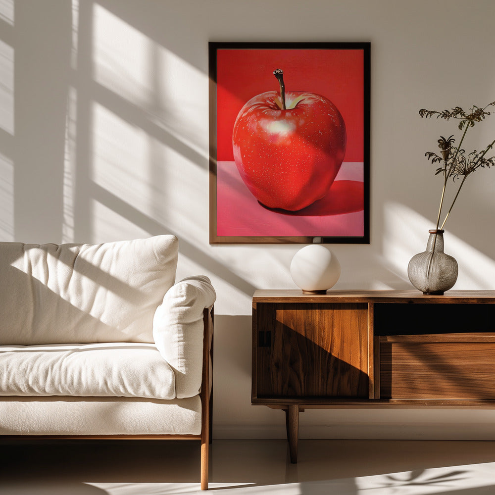 Red Apple Poster