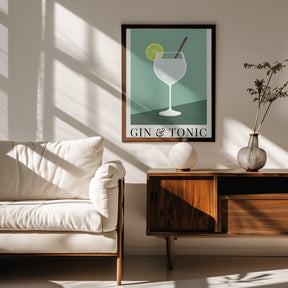 Gin &amp; Tonic Poster