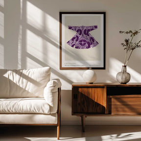 Purple Caftan Elegance Poster