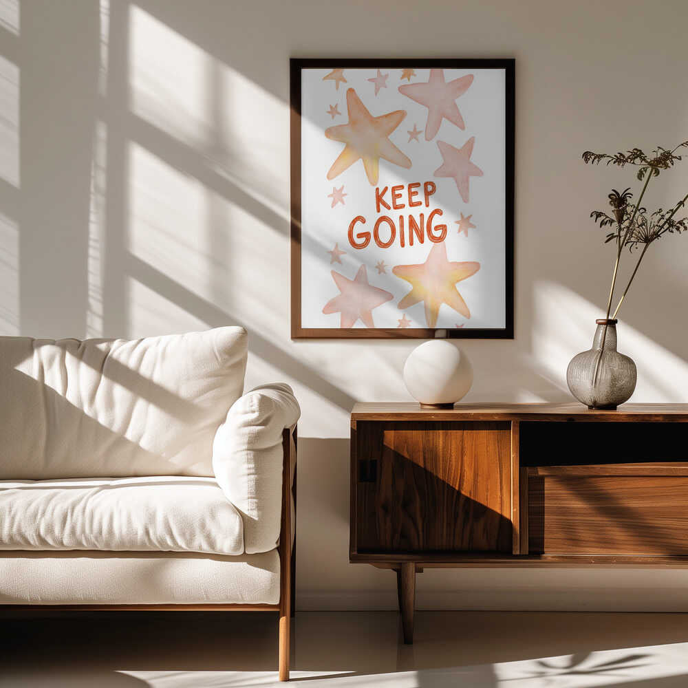 Starry Encouragement Poster