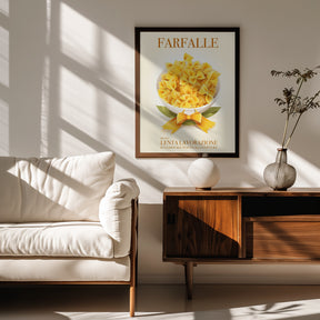 Pasta Farfalle Poster