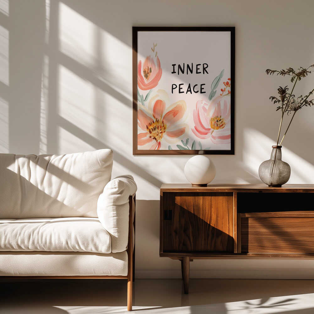 Tranquil Blossoms Poster