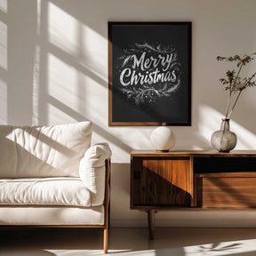 Holiday Chalk Wishes Poster
