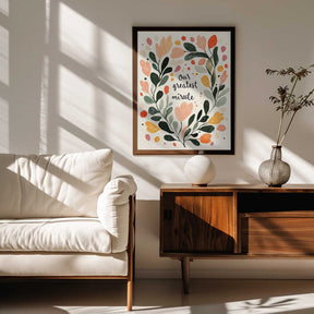 Floral Embrace Poster