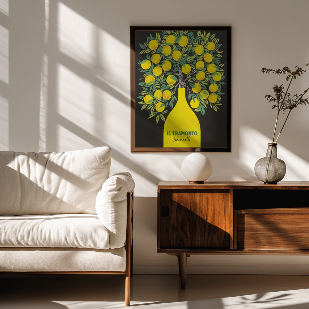 Limoncello Il Tramonto Poster