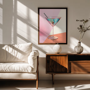 Sparkling Martini Poster