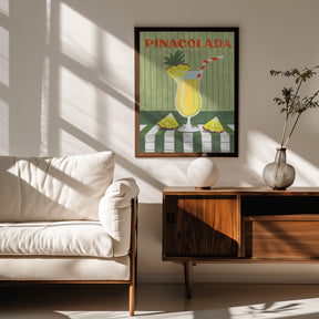 Pina Colada Delight Poster