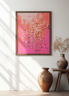 Vibrant Waves Poster