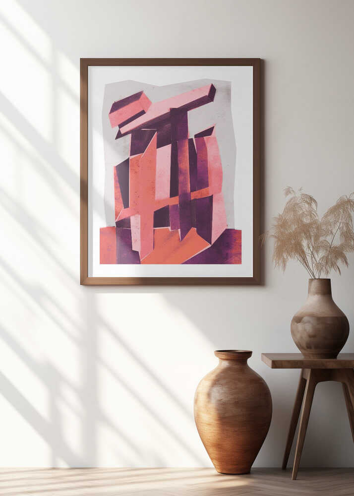 Geometric Symphony Poster