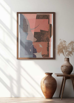 Fragmented Hues Poster