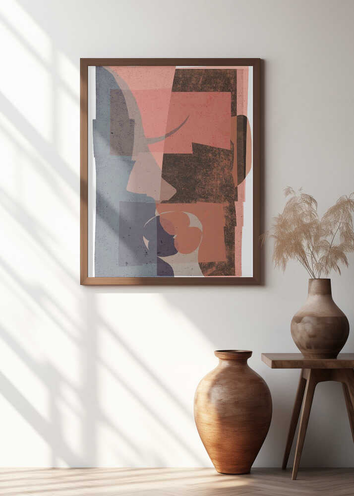 Fragmented Hues Poster