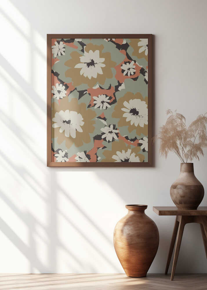 Floral Harmony Poster