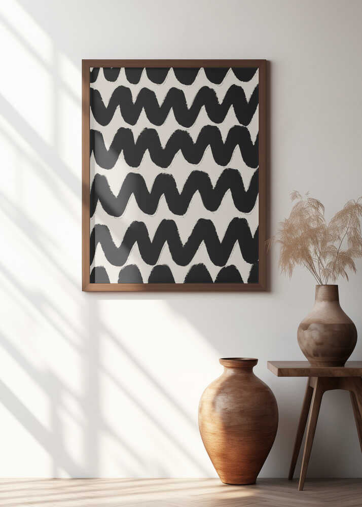 Zigzag Rhythm Poster