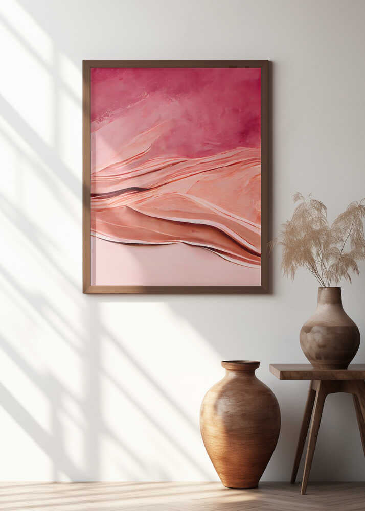 Crimson Dunes Poster