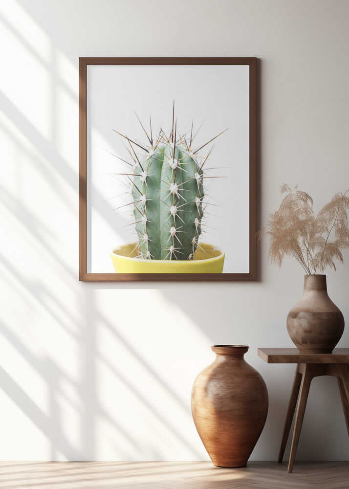 Spikey Cactus Poster