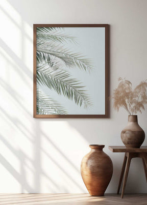 Blue Palms Poster