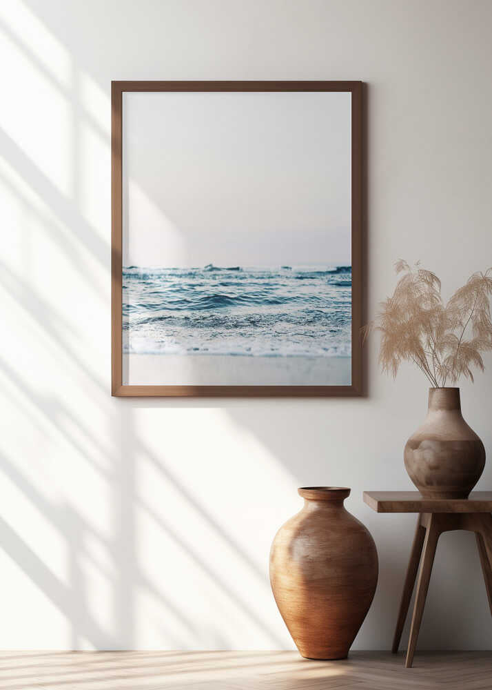 Abstract Waves Poster