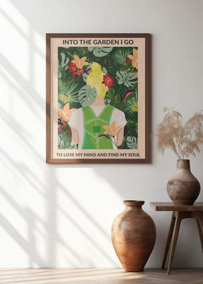 Into the Garden (blonde) Poster