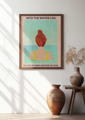 Into the Water (redhead) Poster