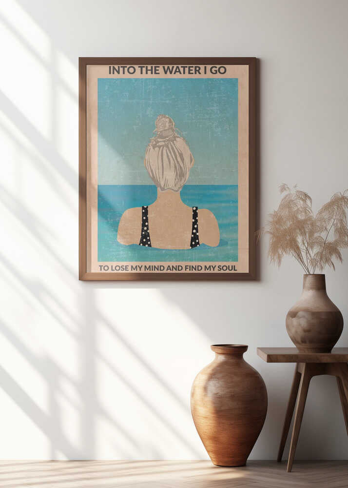 Into the Water (silver) Poster