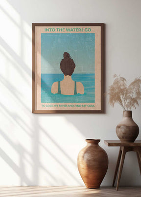 Into the Water Standard Wall Art Poster