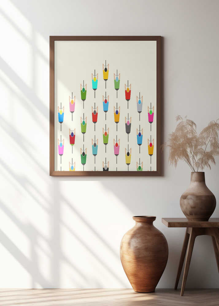 Leading the Pack Poster