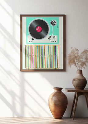 Vinyl Stack Poster