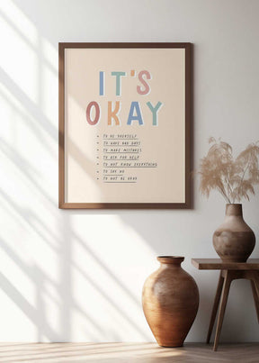 Its Okay Poster