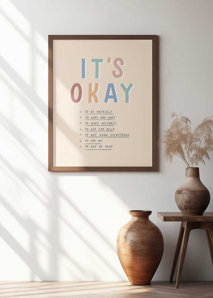 Its Okay Poster