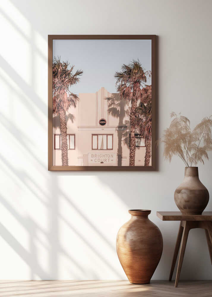 Palm Shadows Poster