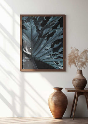 Leafy Shadowscape Poster