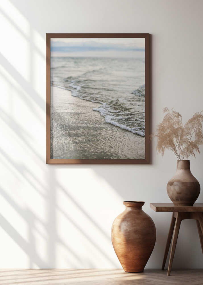 The Tranquil Beauty of the Sea Poster