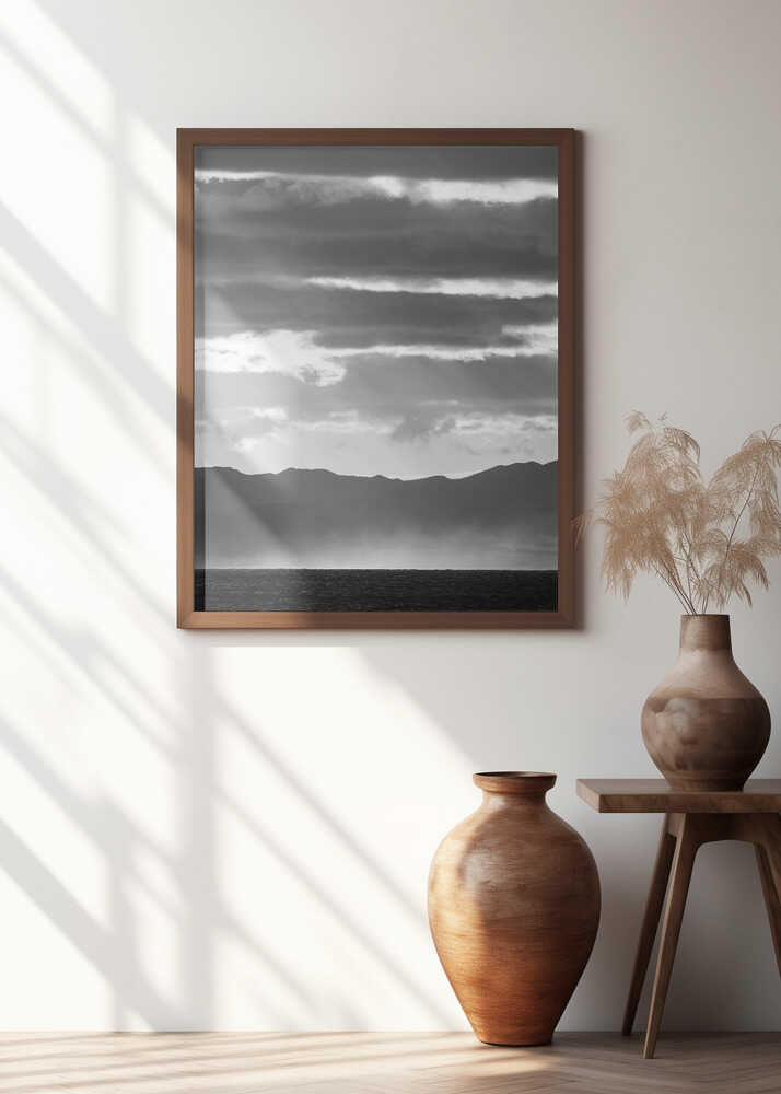 Black And White Landscape Poster
