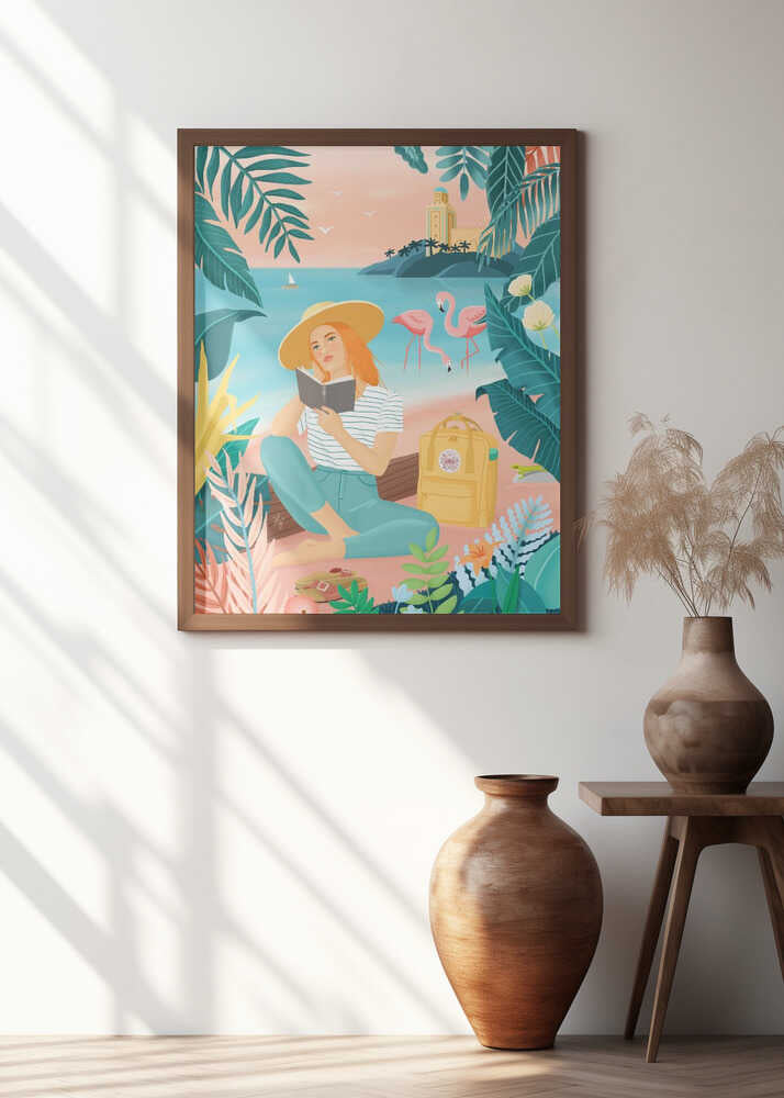 Flamingos Poster