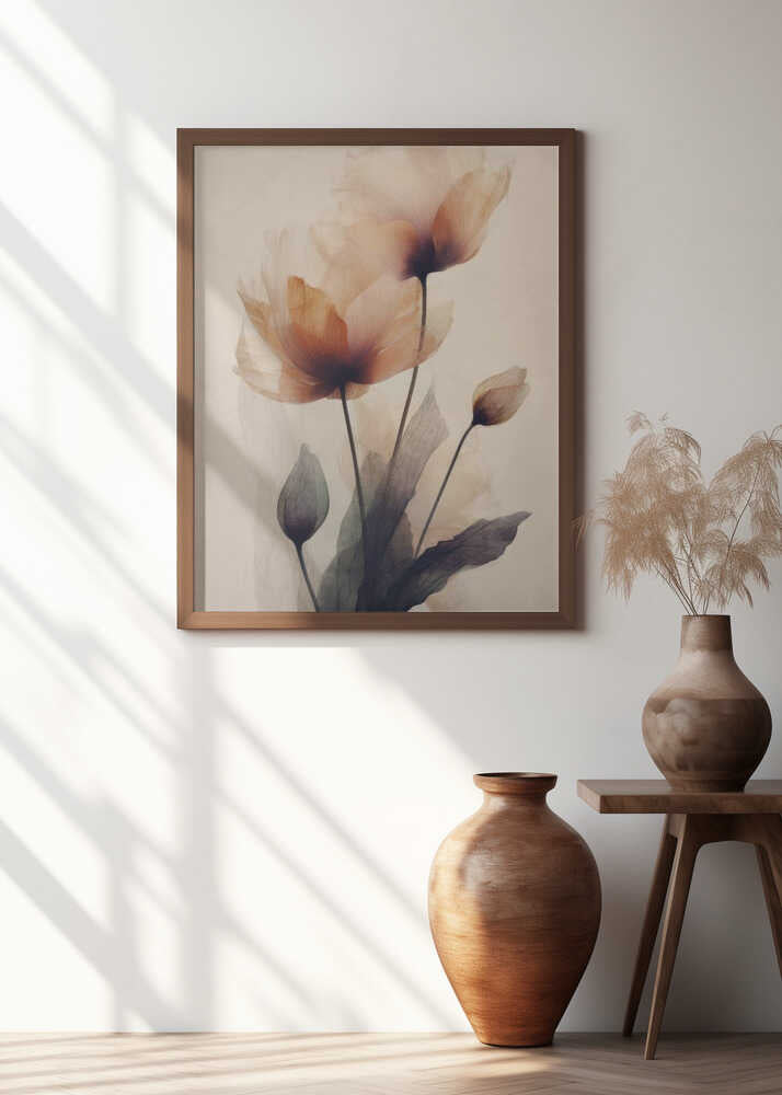 Delicate Bloom Dance Poster