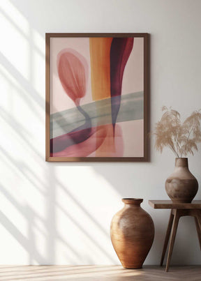 Flowing Hues Poster