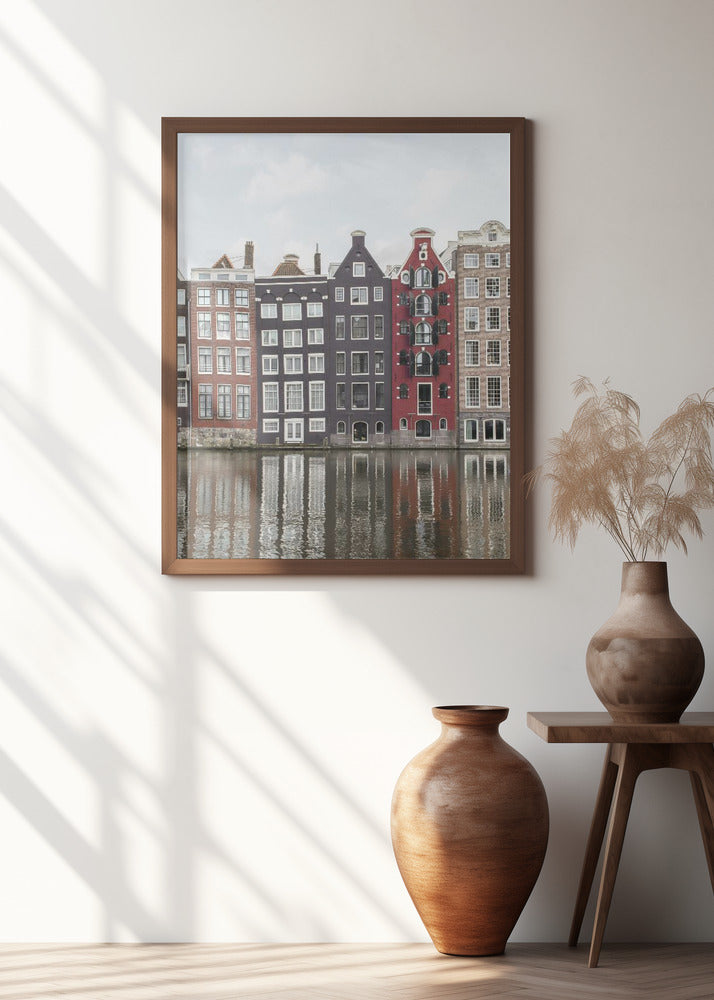 Canal Houses of Amsterdam Poster