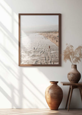 Santa Monica Beach Poster