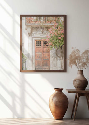 Floral Entry Poster