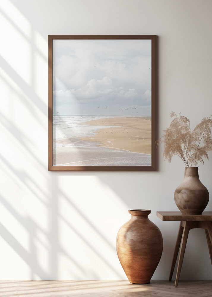 Nazaré Beach Poster