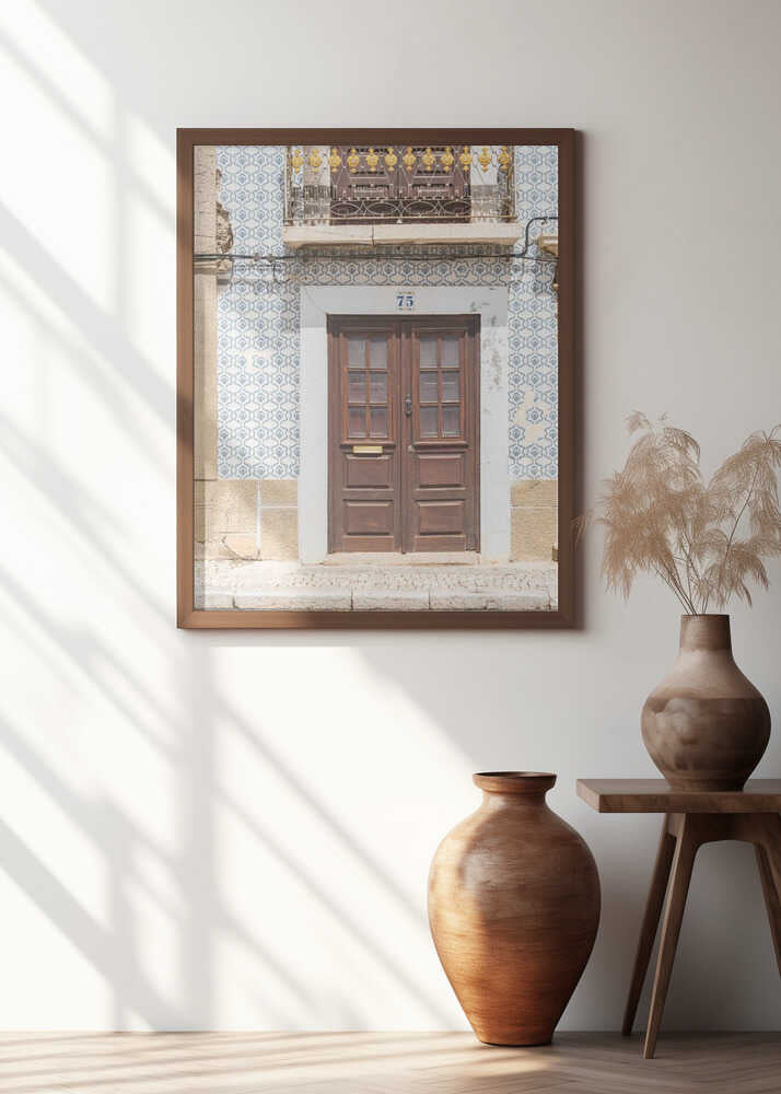 Cascais Architecture Poster