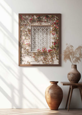 The Red Frame Poster