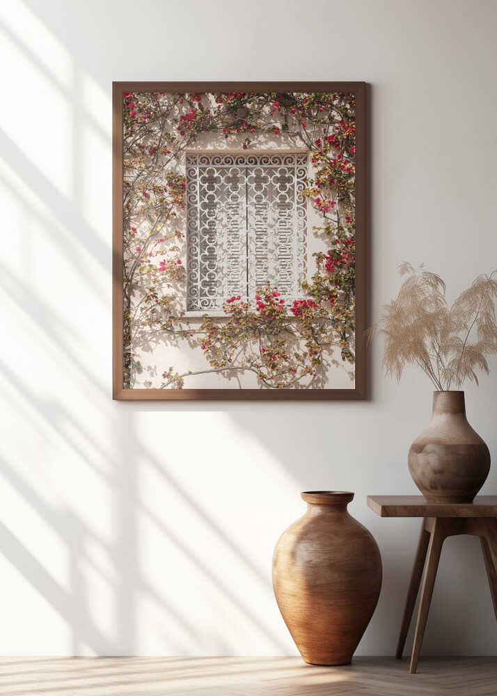 The Red Frame Poster